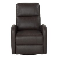 Thomas Payne Rv Swivel Pushback Recliner, Millbrae - Effortless Push-Back Reclining - 360-Degree Swivel, Glider Action -Easy-To-Clean Polyhyde Vinyl Fabric - High-Density Foam Interior - 2020129869