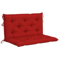 vidaXL Cushion for Swing Chair Red 394 Fabric 314998