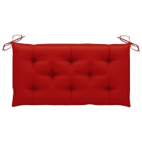 vidaXL Cushion for Swing Chair Red 394 Fabric 314998