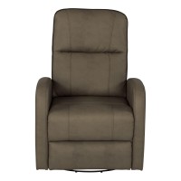 Thomas Payne Rv Swivel Pushback Recliner, Grummond - Effortless Push-Back Reclining - 360-Degree Swivel, Glider Action -Easy-To-Clean Polyhyde Vinyl Fabric - High-Density Foam Interior - 2020129870