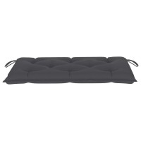 vidaXL Garden Bench Cushion Anthracite 394x197x28 Fabric 314932
