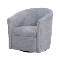 Lynton Swivel Chair Indigo