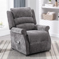 Ashland Charcoal Lift Chair with Massage