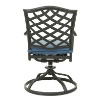 Dining Swivel Chair, Sapphire Blue, Set Of 2(D0102H7Cbax)