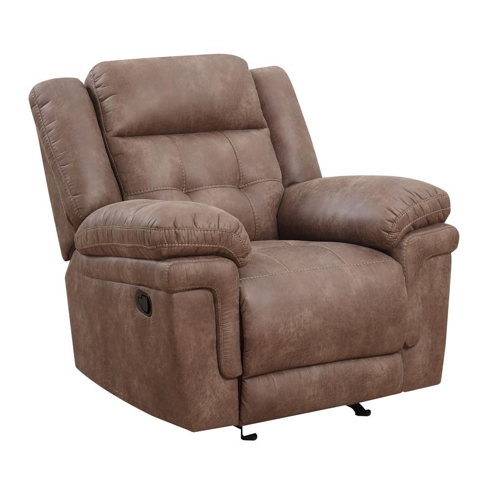 Anastasia Glider Recliner Chair, Cocoa