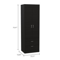 Portugal Armoire Black Wengue