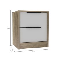 Egeo Night Stand White