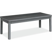 HON H80191 Coffee Table 16 Height x 20 Width x 48 Length Sterling Ash