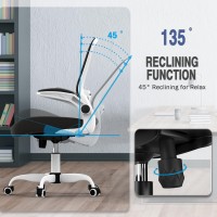 Office Chair Ergonomic Desk Chair With Adjustable Lumbar Support High Back Mesh Computer Chair With Flipup Armrestsbifma Pas