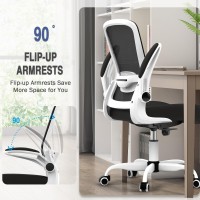 Office Chair Ergonomic Desk Chair With Adjustable Lumbar Support High Back Mesh Computer Chair With Flipup Armrestsbifma Pas