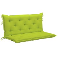 vidaXL Cushion for Swing Chair Bright Green 472 Fabric 315015