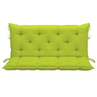 vidaXL Cushion for Swing Chair Bright Green 472 Fabric 315015