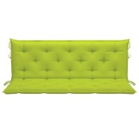 vidaXL Cushion for Swing Chair Bright Green 591 Fabric 315027