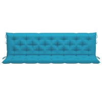 vidaXL Cushion for Swing Chair Light Blue 787 Fabric 315044