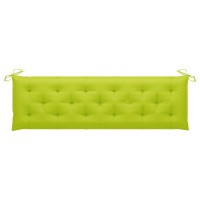 vidaXL Cushion for Swing Chair Bright Green 709 Fabric 315039