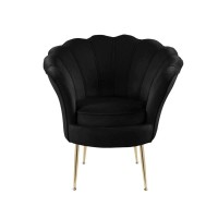 Contemporary Home Living Lhf88881 Accent Chair Black