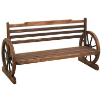 vidaXL Garden Bench 559 Solid Firwood 313892