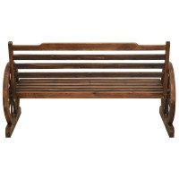 vidaXL Garden Bench 559 Solid Firwood 313892
