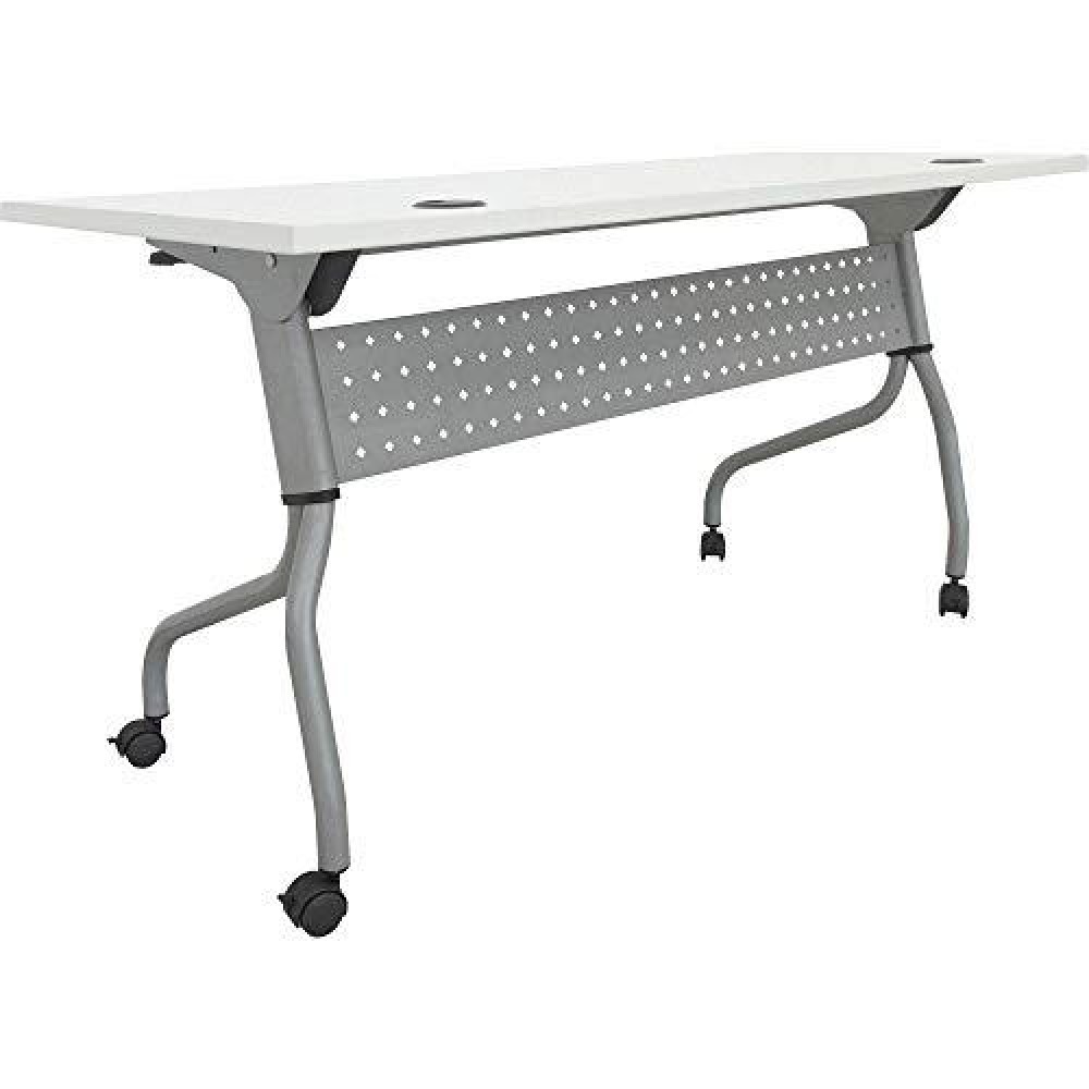 Lorell White Laminate Flip Top Training Table 29.5 X 23.6 X 60