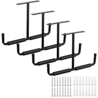 Home Right Overhead Garage Storage Rack 165 Inch Heavy Duty Ceiling Double Storage Hooks Utility Hanger For Hanging Lumber Lad