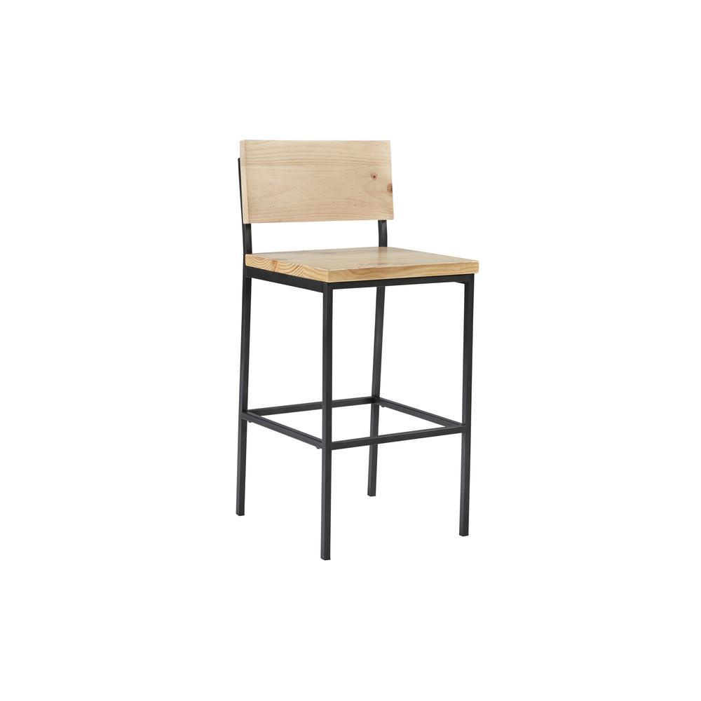 WoodMetal Counter Stool Natural A10343N