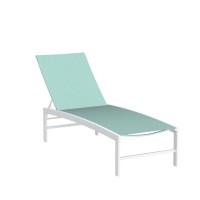 Crestlive Products Chaise Lounge Chair Outdoor Set Of 2 Aluminum Pool Lounge Chair Adjustable Fiveposition Tanning Recliner