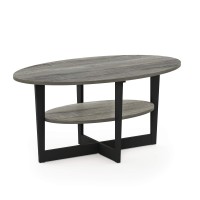 Furinno Coffee Table 1Pack French Oak Greyblack