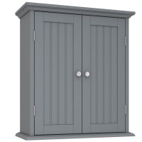 Choochoo Bathroom Wall Cabinet Over The Toilet Space Saver Storage Cabinet Medicine Cabinet With 2 Door And Adjustable Shelves