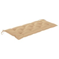 vidaXL Cushion for Swing Chair Beige 472 Fabric 315007