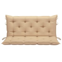 vidaXL Cushion for Swing Chair Beige 472 Fabric 315007