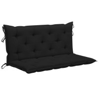vidaXL Cushion for Swing Chair Black 472 Fabric 315011
