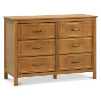 Davinci Charlie 6-Drawer Double Dresser In Chestnut