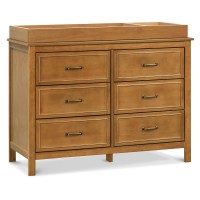 Davinci Charlie 6-Drawer Double Dresser In Chestnut