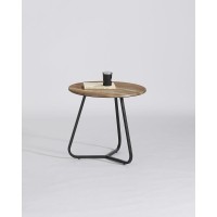 End Table YukonBlack Metal