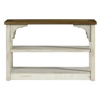 SofaConsole Table OakAntique White