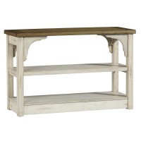 SofaConsole Table OakAntique White