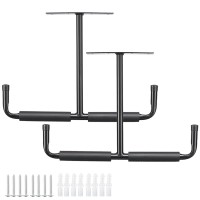 Home Right Overhead Garage Storage Rack 165 Inch Heavy Duty Ceiling Double Storage Hooks Utility Hanger For Hanging Lumber Lad