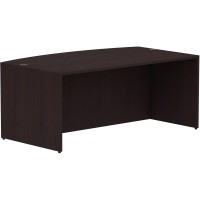 Lorell Essentials Desk Shell, Espresso