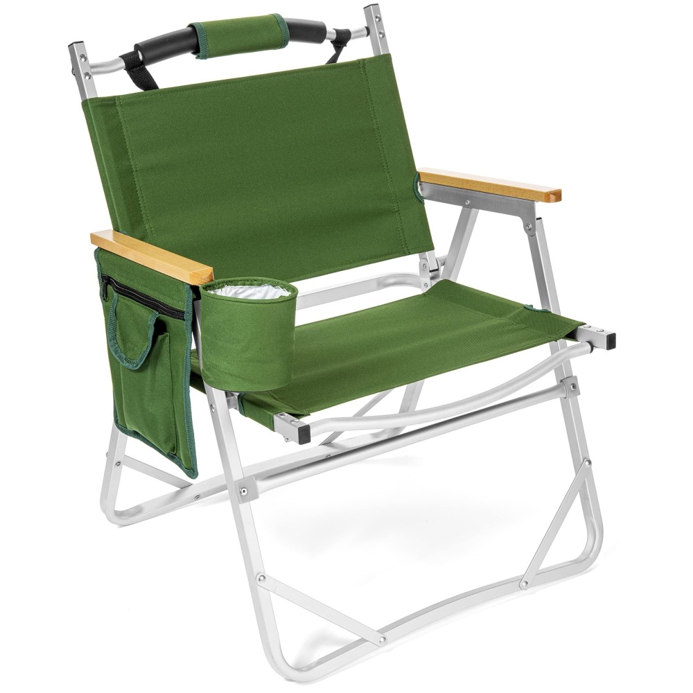 Homevative Lightweight Camping & Events Chair, Olive Green