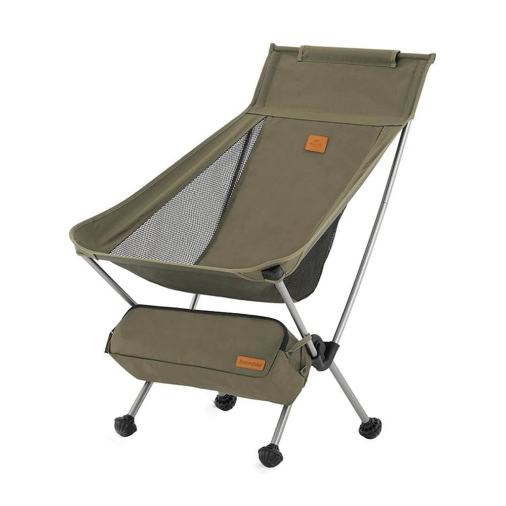 Naturehike Yl09 Camping Chair, Ultralight Portable Camp Chair With Storage Bag, Compact Folding Beach Chair For Backpacking Hiking Fishing Picnic