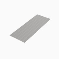 Treaton, 0.75-Inch Heavy Duty Vertical Mattress Support Wooden Bunkie Board/Bed Slats With Cover, Twin Xl, Grey