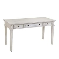 American Woodcrafters Sedona Antique White 50-Inch Wood Writing Desk