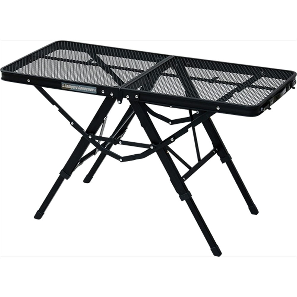 ????????????(Campers Collection) Tough Light Action Table, ?????:?87.5???40.5???35.5/50/60Cm, Black