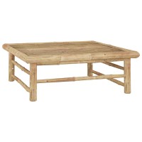 vidaXL Garden Table 256x256x118 Bamboo 3149