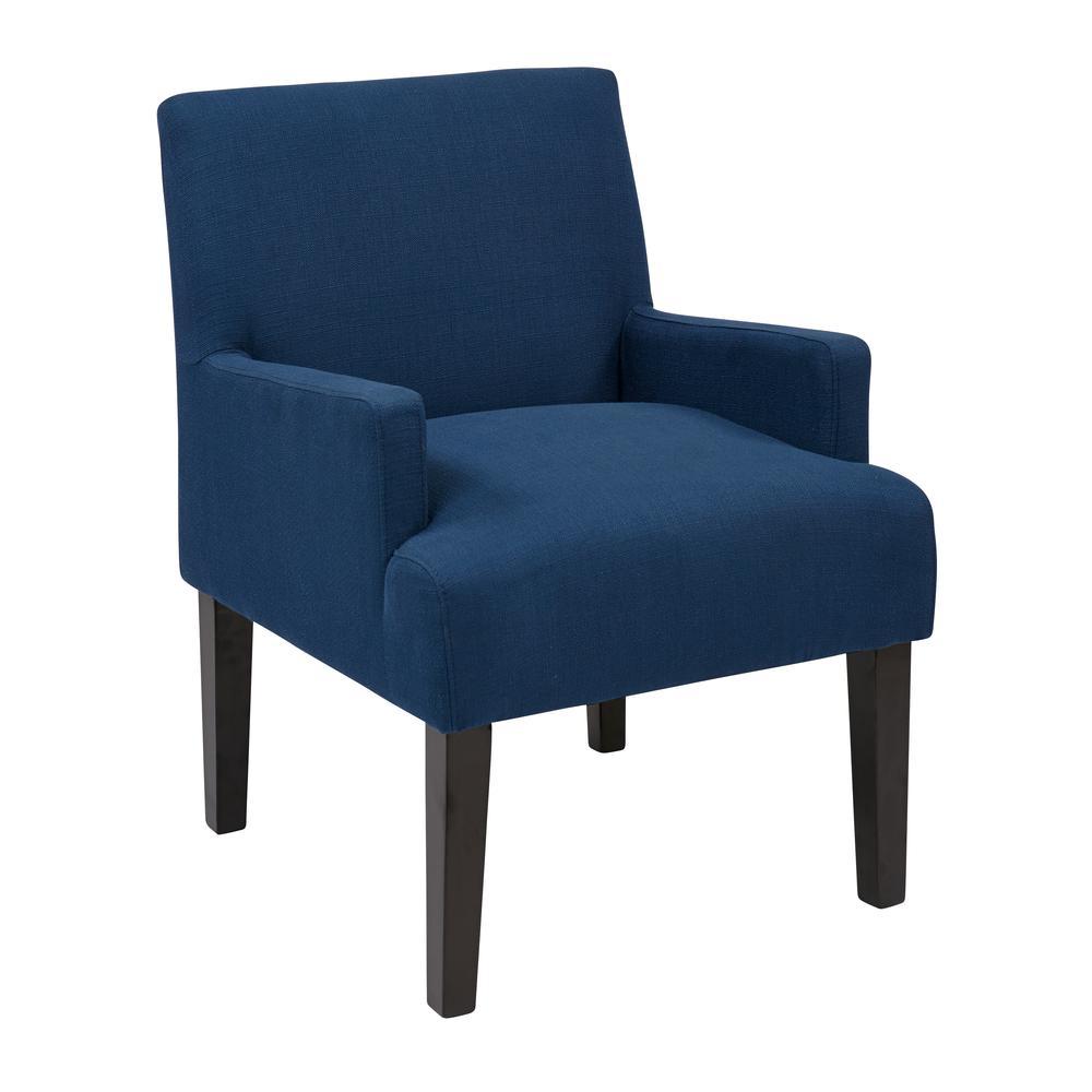 OS Home and Office Furniture Model MST55W17 Woven Indigo Guest Chair