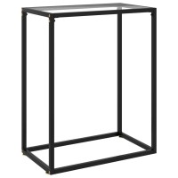 Vidaxl Console Table End Side Accent Living Room Home Decor Interior Hallway Entryway Table Furniture Transparent 23.6