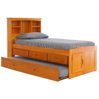 Os Home And Office 2120-K3-Kd Platform, Twin, Warm Honey