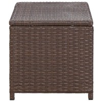 vidaXL Coffee Table Brown 276x157x15 Poly Rattan 6002