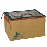 Kelty Window Seat - Camping, Tailgating, Travel Organization Hub, Road Tripping Overlanding Storage, Clear Lid, Rugged Fabrics