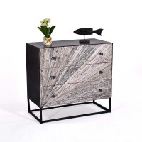 3 Drawer Chest Black